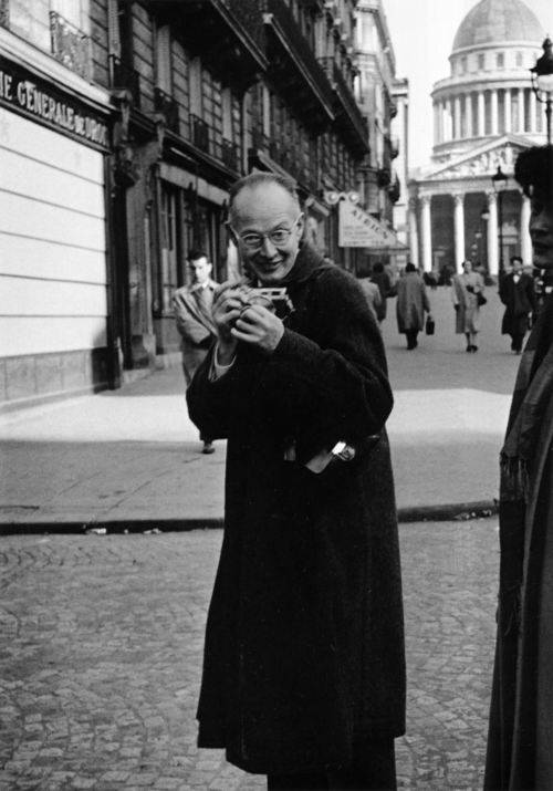 500px Portrait of Henri Cartier Bresson Paris 1954 Kimura Ihei1